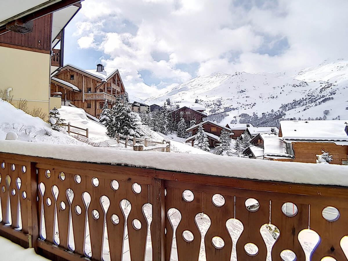 Appartement 8 pers. aux Menuires, sauna, hammam, balcon - Photo 12