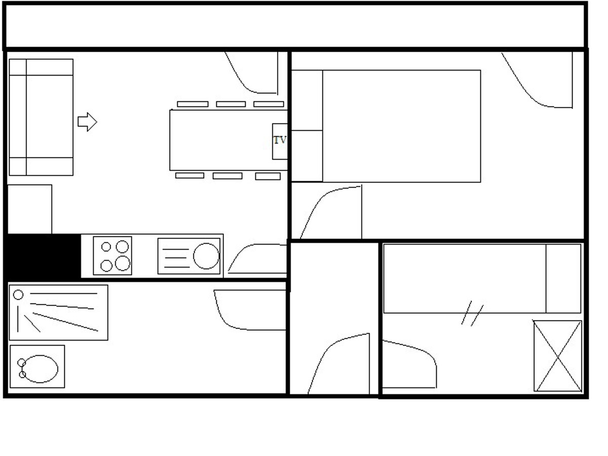Appartement rénové skis aux pieds aux Menuires - Photo 14