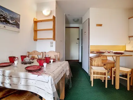 Appartement 25m² balcon sud Vue Val Thorens : photo 3