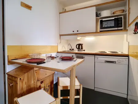 Appartement 25m² balcon sud Vue Val Thorens : photo 4