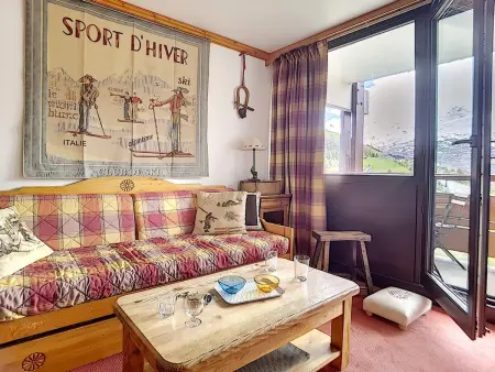 Appartement 2 pièces balcon Sud, 8e étage aux Menuires