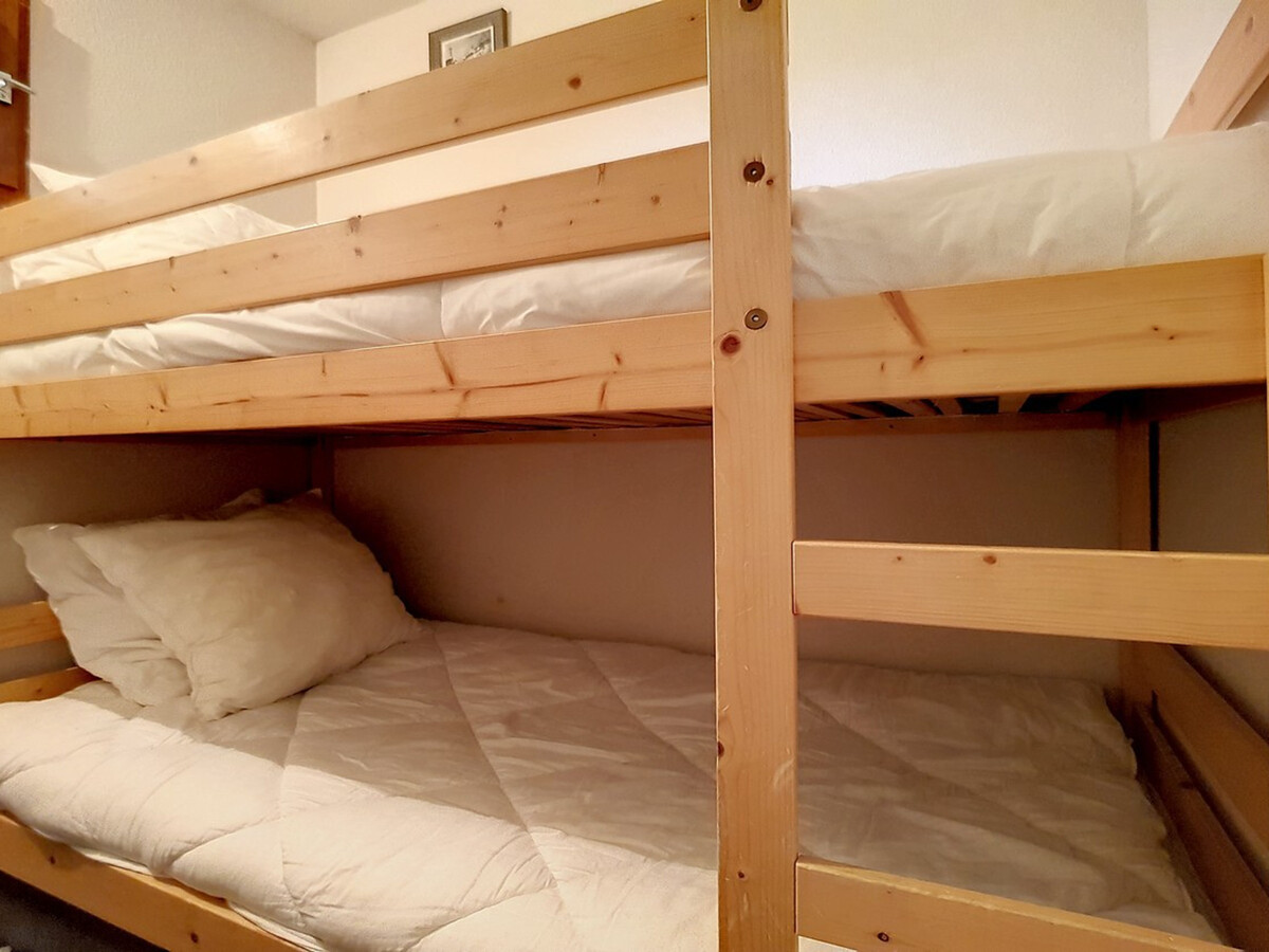 Studio cabine 24m² balcon sud aux Menuires, 4 pers. - Photo 10