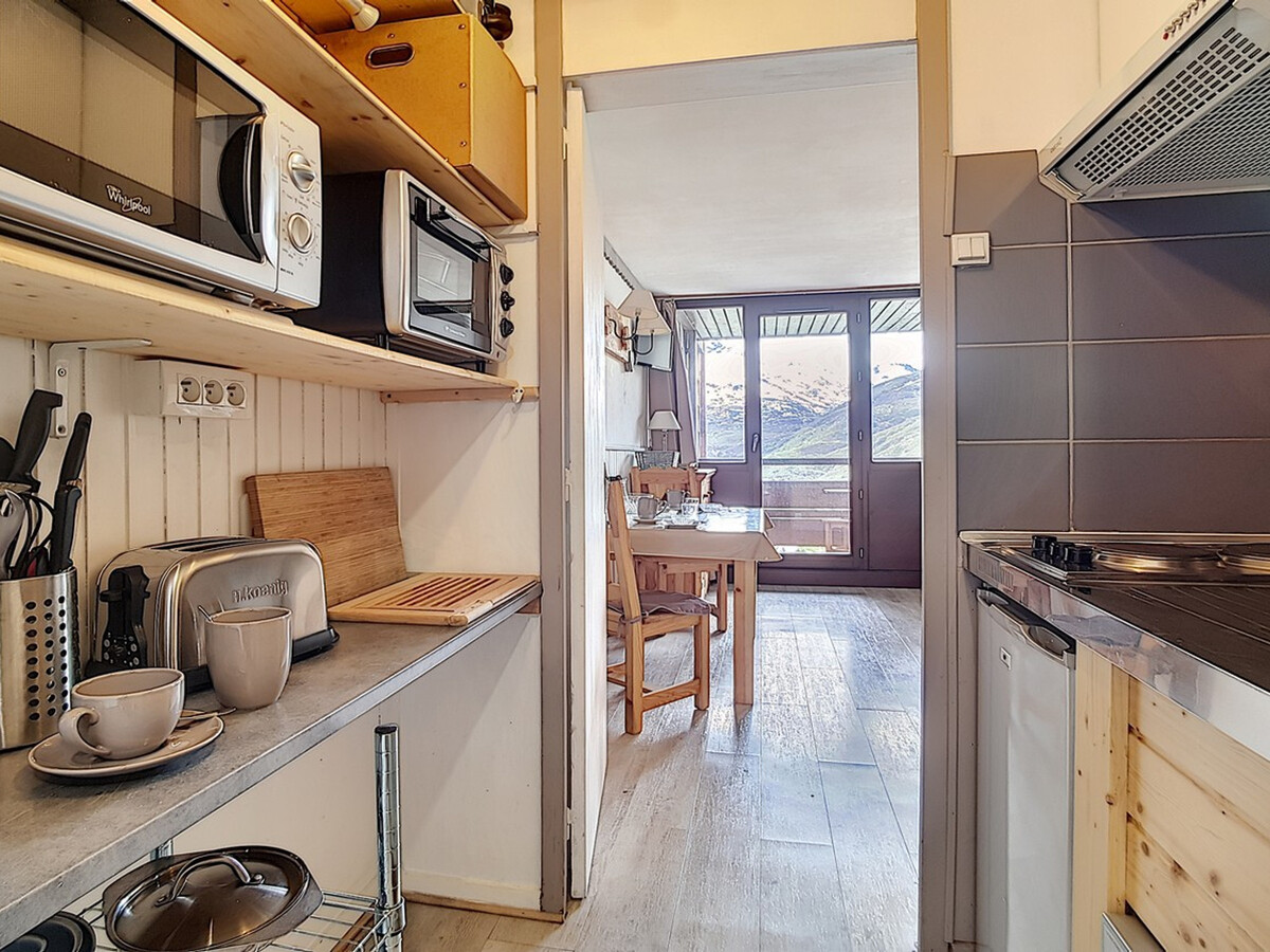 Studio rénové 19m², balcon sud, 7e étage Les Menuires - Photo 6