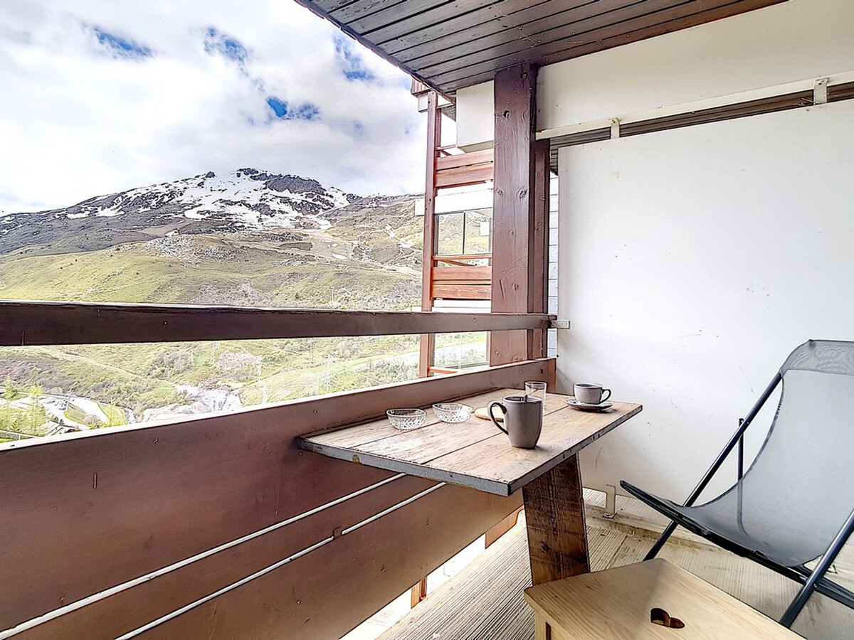 Studio rénové 19m², balcon sud, 7e étage Les Menuires - Photo 10
