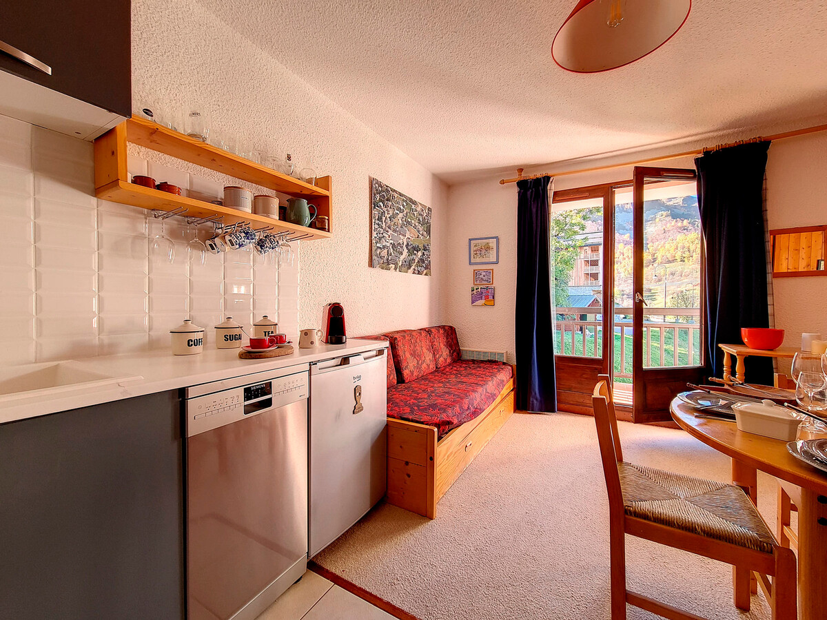 Appartement 6 pers. balcon sud-ouest à Saint-Martin-de-Belleville - Photo 4