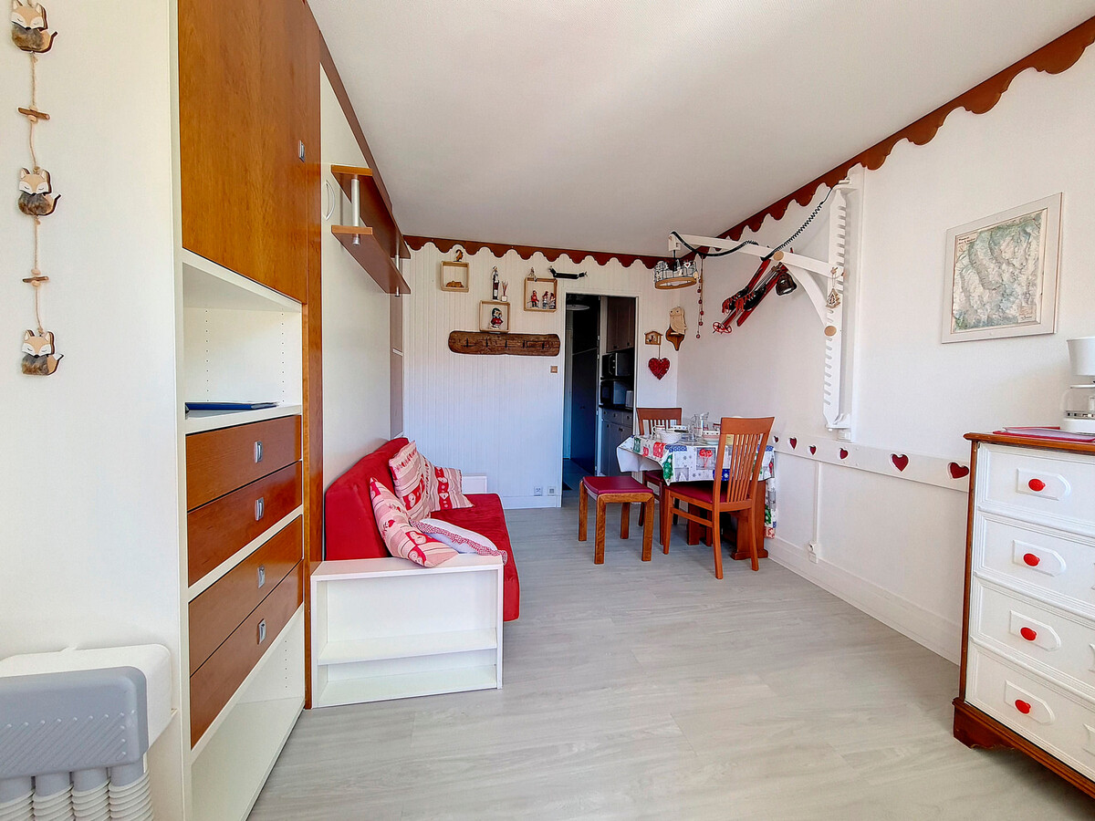Studio 19 m² balcon Sud aux Menuires, 3 flocons Or - Photo 4