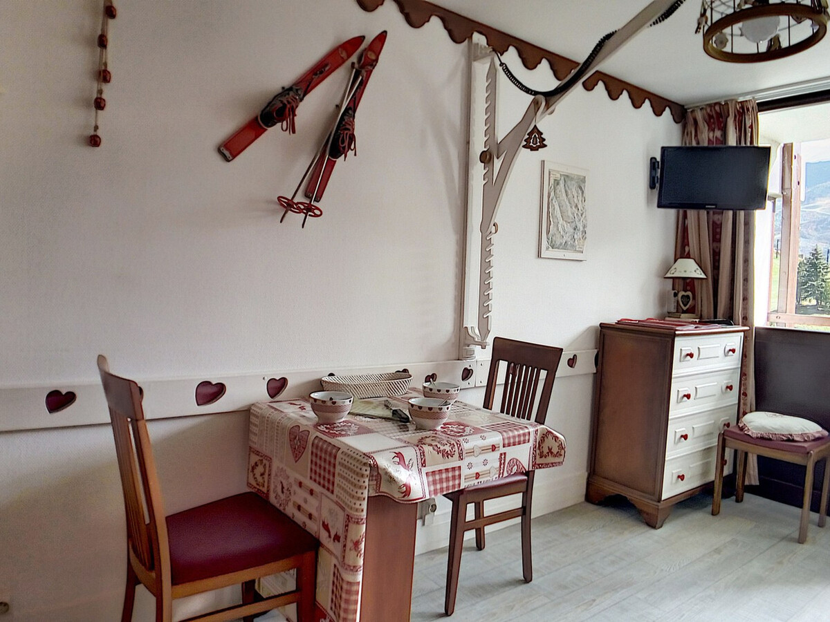 Studio 19 m² balcon Sud aux Menuires, 3 flocons Or - Photo 6
