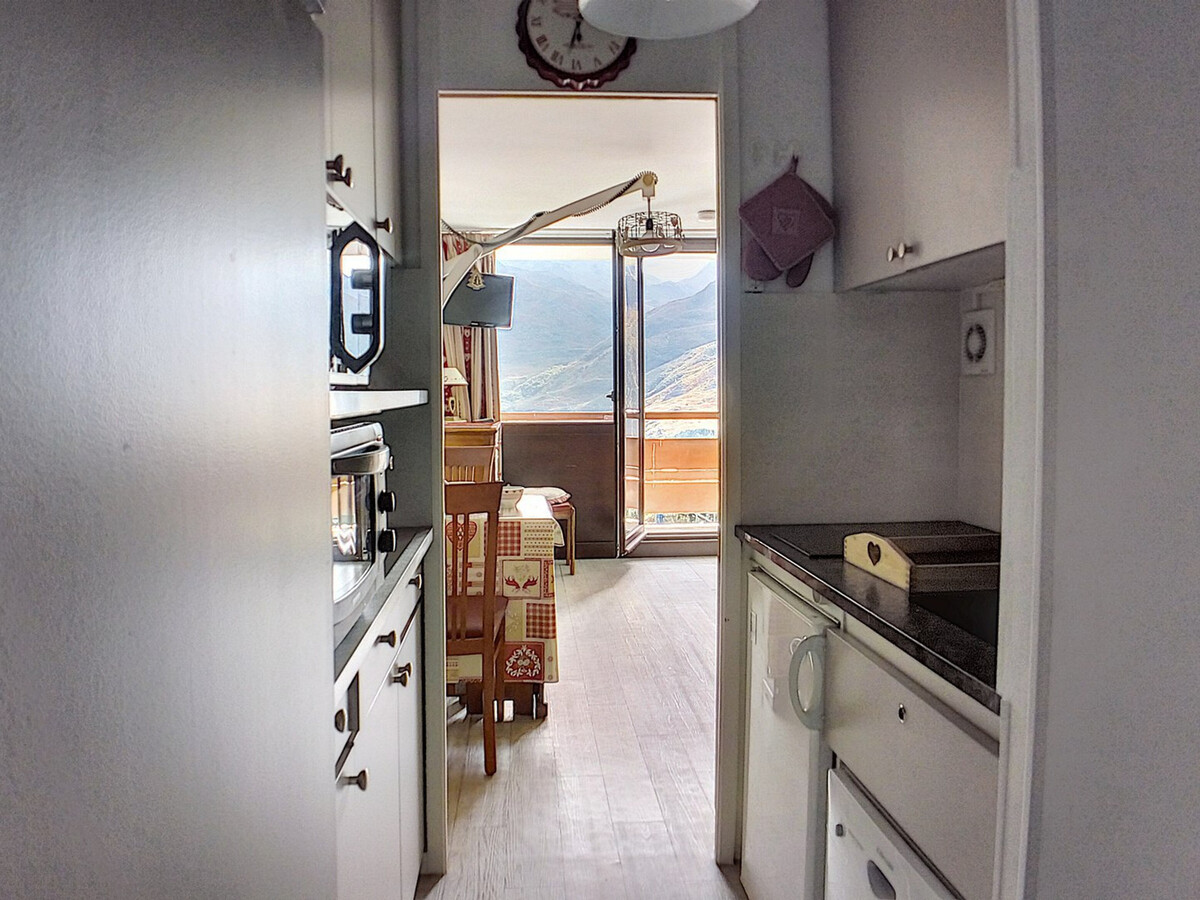 Studio 19 m² balcon Sud aux Menuires, 3 flocons Or - Photo 9