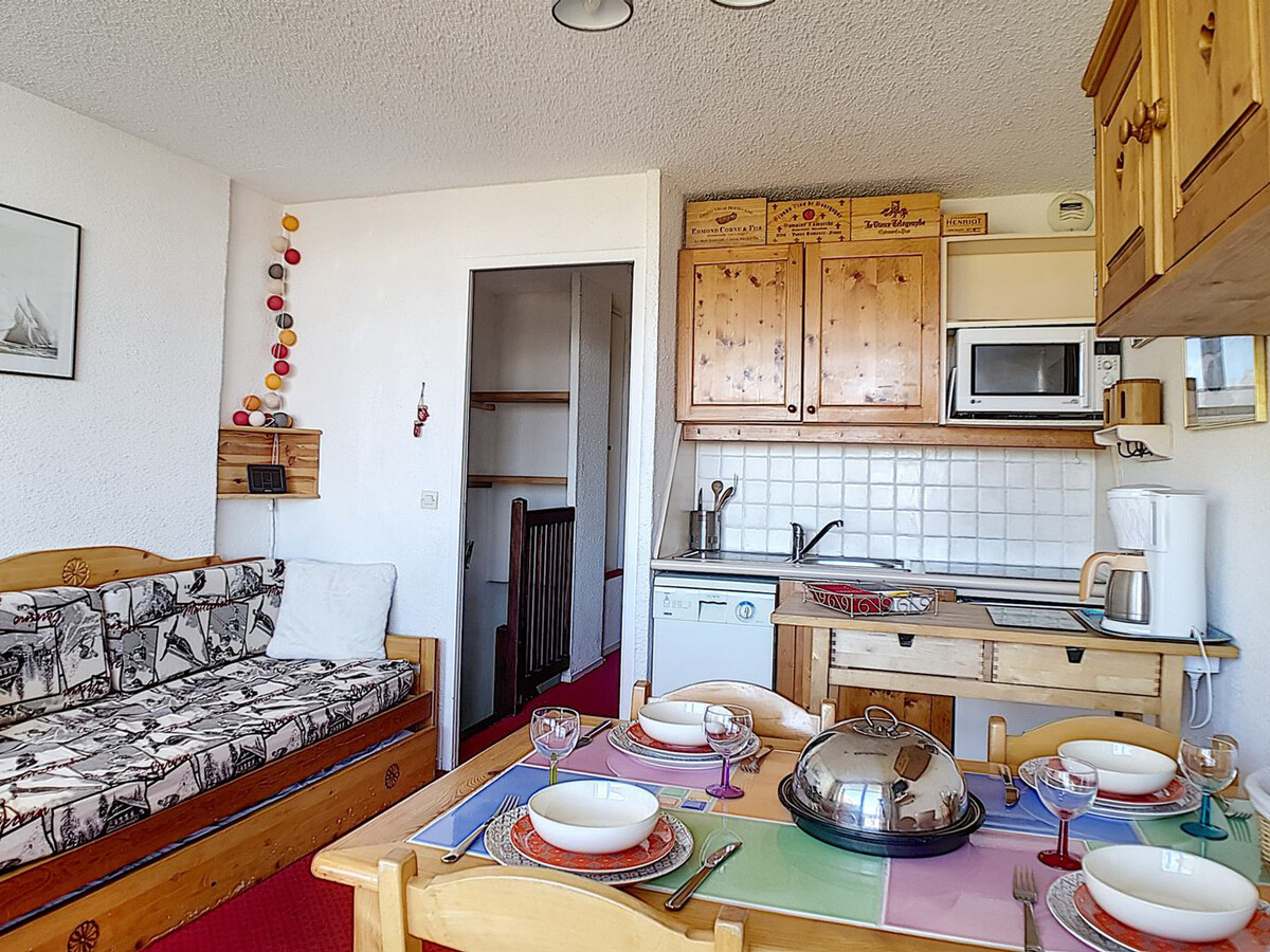 Duplex skis aux pieds avec balcon aux Menuires, 4 pers. - Photo 6