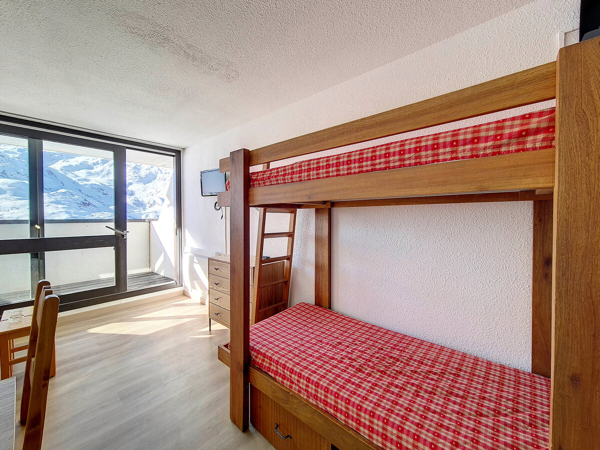 Studio 24m² 4 pers. aux Menuires, balcon et accès pistes - Photo 8