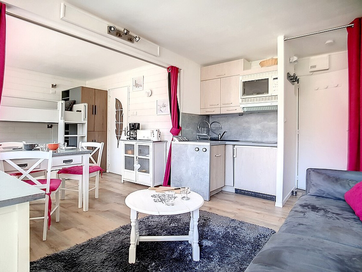 Studio 24m² ski aux pieds, balcon sud-ouest, 4 personnes - Photo 2