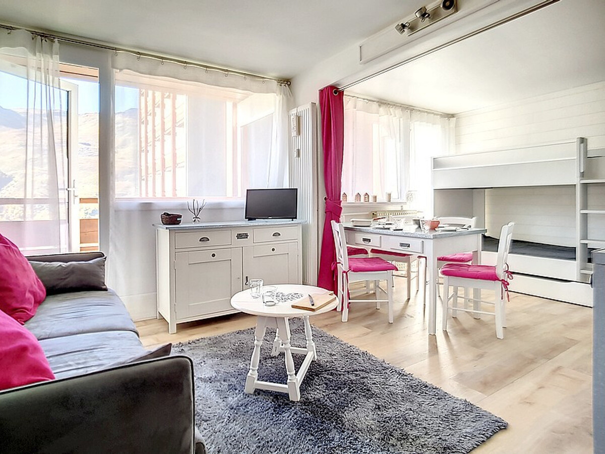 Studio 24m² ski aux pieds, balcon sud-ouest, 4 personnes - Photo 3