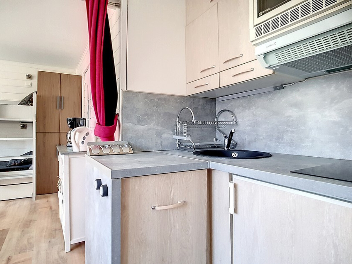 Studio 24m² ski aux pieds, balcon sud-ouest, 4 personnes - Photo 5
