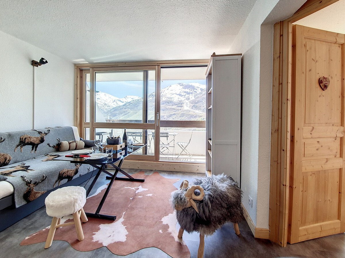 Appartement 3 pièces ski aux pieds, 7ème étage, 2 balcons - Photo 3