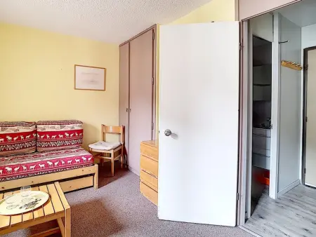 Studio 17 m² skis aux pieds, balcon Est, Les Menuires : photo 6
