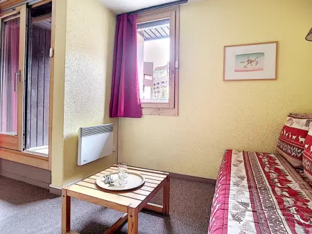 Studio 17 m² skis aux pieds, balcon Est, Les Menuires : photo 9