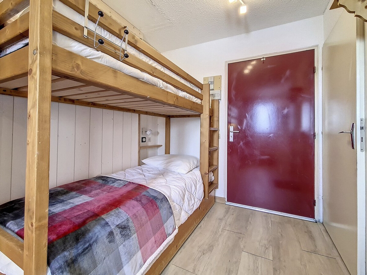 Studio 18 m² aux Menuires, balcon et lit superposé - Photo 3