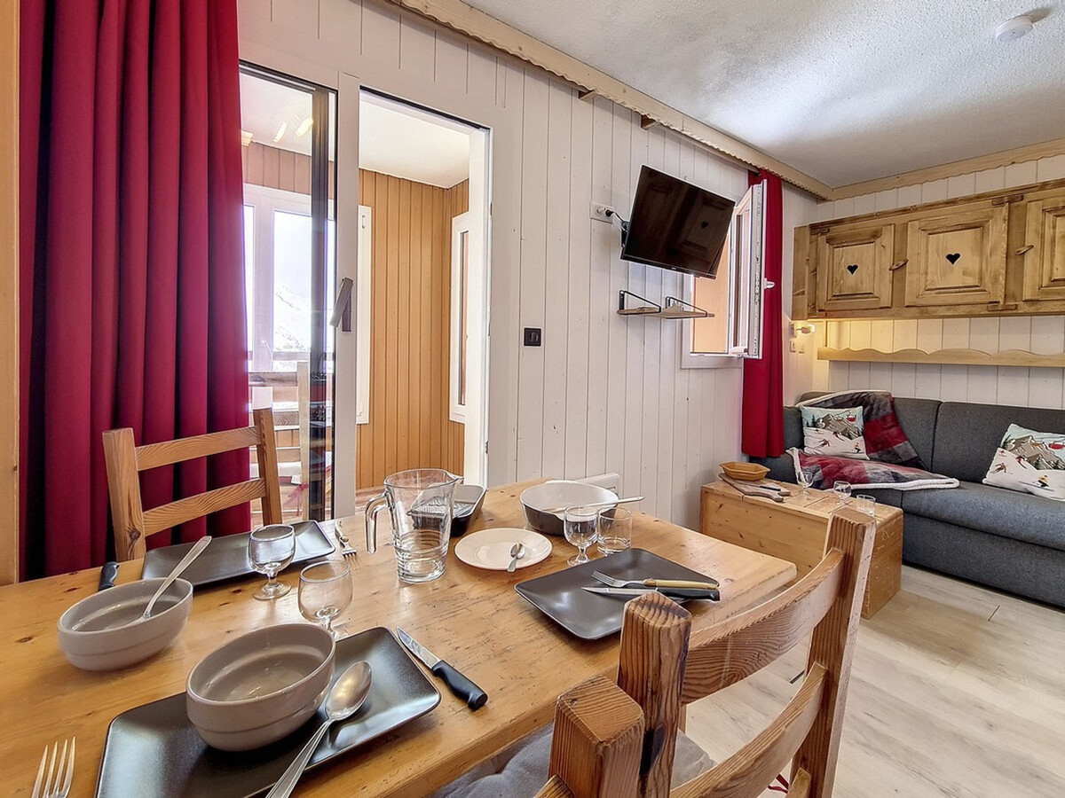 Studio 18 m² aux Menuires, balcon et lit superposé - Photo 8