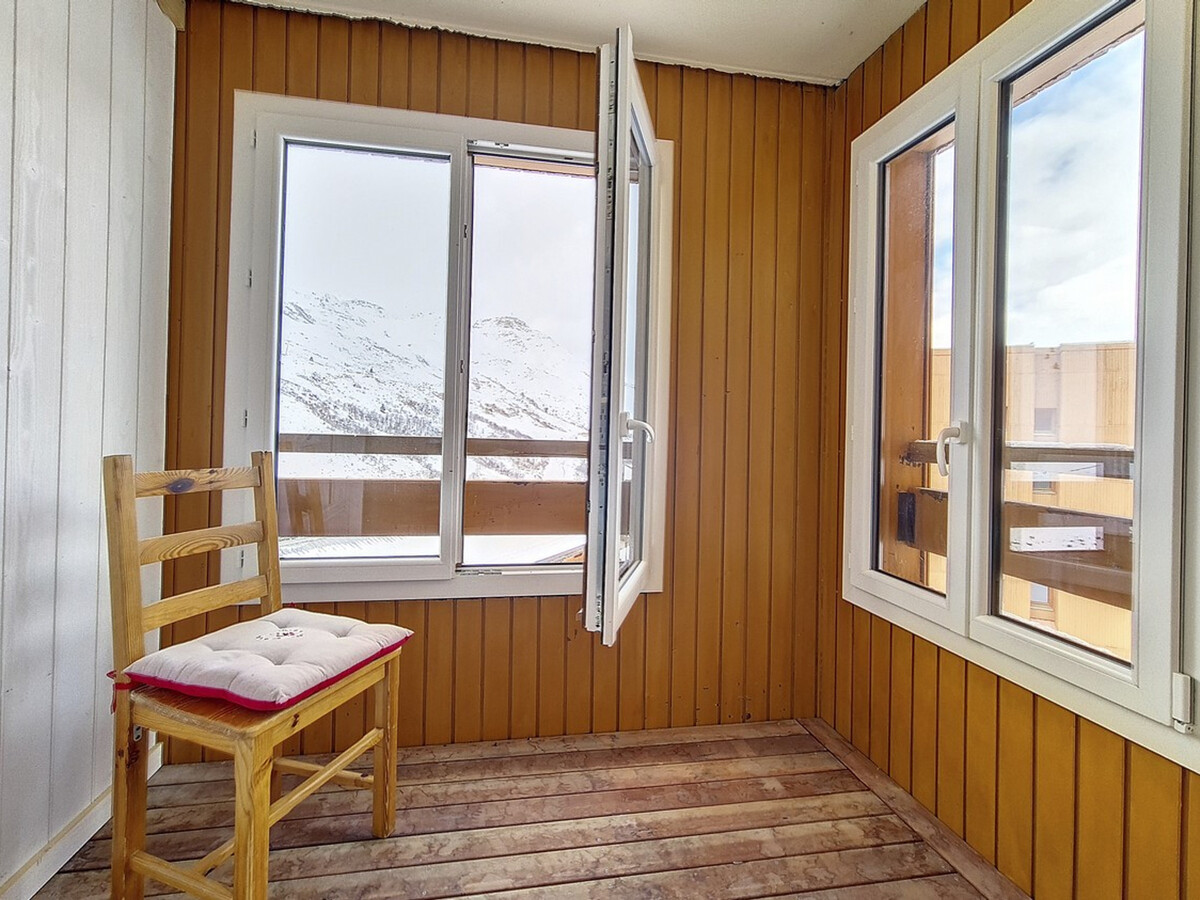 Studio 18 m² aux Menuires, balcon et lit superposé - Photo 10