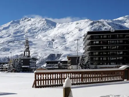 Studio 17 m² avec balcon Est aux Menuires, pistes aux pieds : photo 14