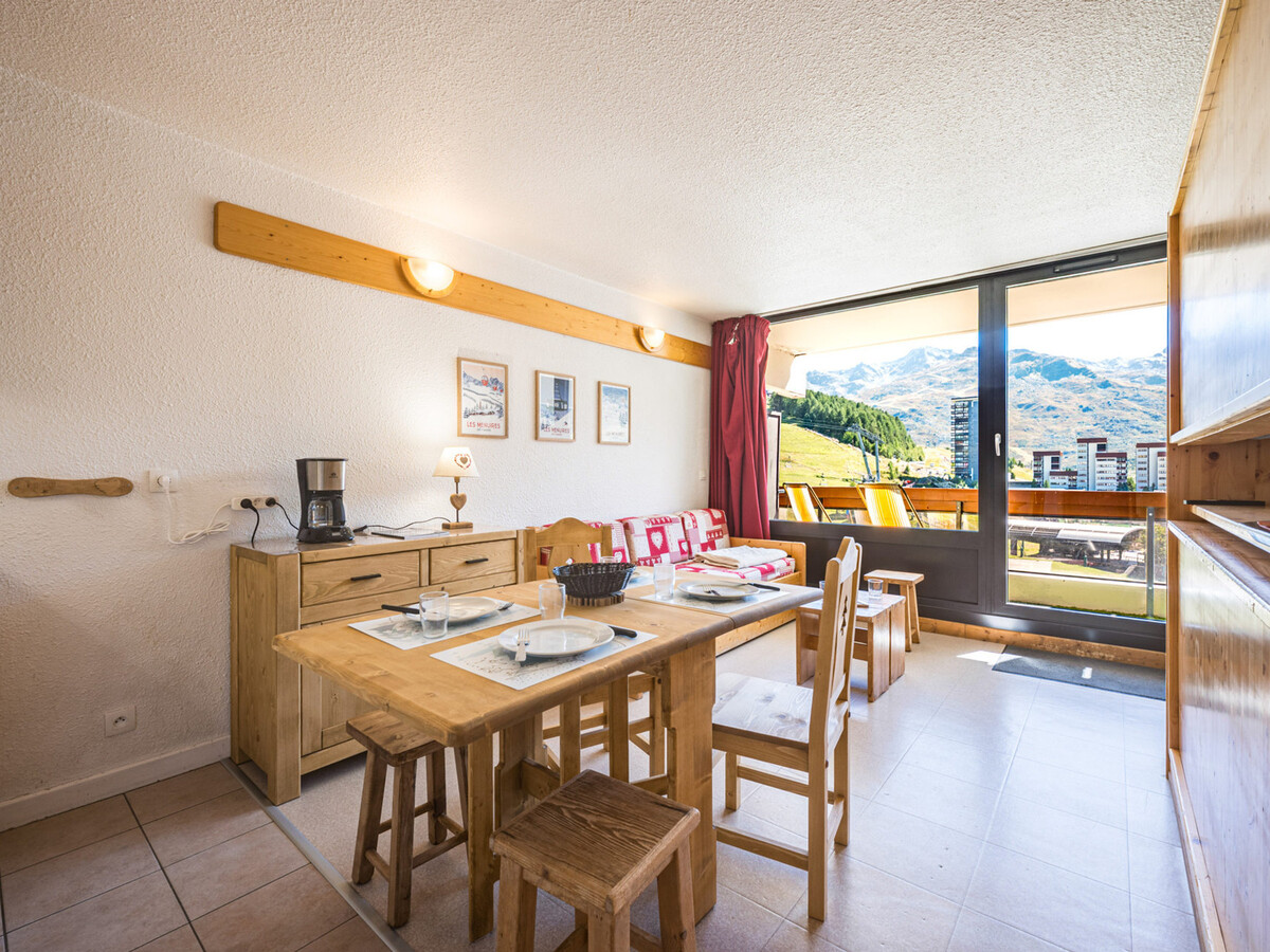 Studio 24 m² balcon Sud, ski aux pieds aux Menuires - Photo 5