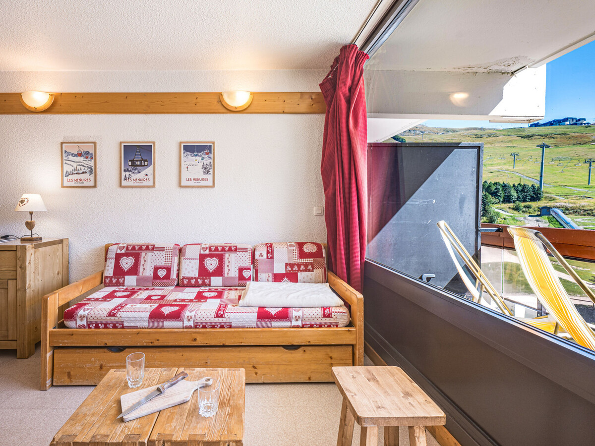 Studio 24 m² balcon Sud, ski aux pieds aux Menuires - Photo 6