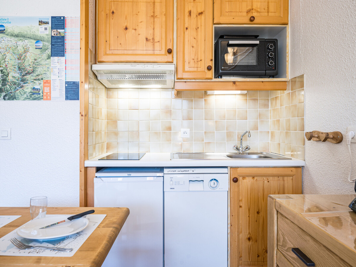 Studio 24 m² balcon Sud, ski aux pieds aux Menuires - Photo 7