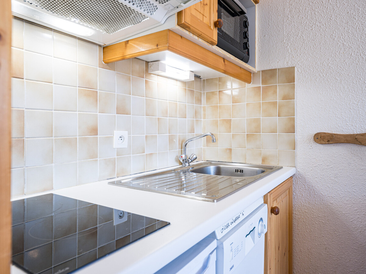 Studio 24 m² balcon Sud, ski aux pieds aux Menuires - Photo 8