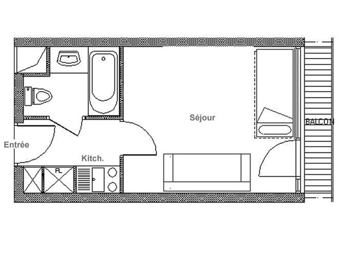 Studio rénové 17m² aux pieds des pistes - Les Menuires - Photo 13