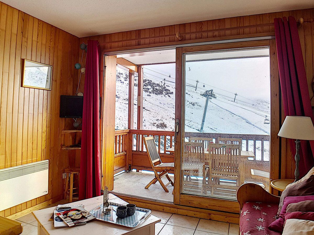 Appartement 6 pers aux Menuires, balcon sud, skis aux pieds - Photo 1