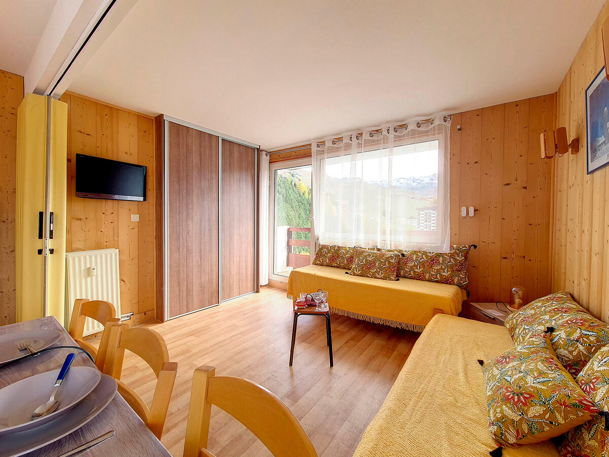 Duplex 45m² 2 balcons aux Menuires, 6 personnes - Photo 7