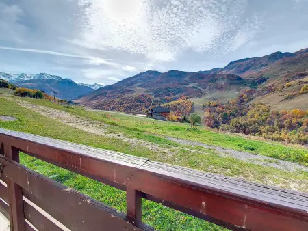 Studio 25 m² aux pieds des pistes avec balcon ski : photo 10