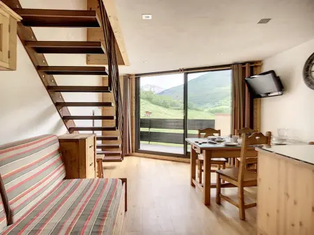 Duplex skis aux pieds, balcon sud aux Menuires : photo 2