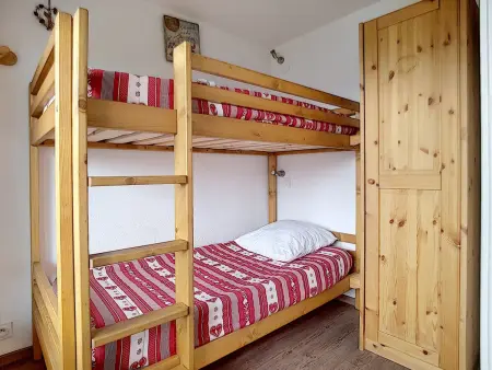 Appartement 2 pièces aux Menuires, balcon sud, 6e étage : photo 10