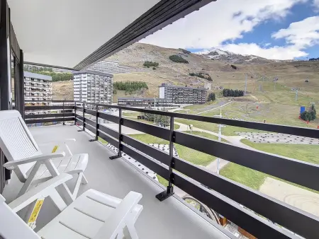 Appartement 3 pièces 49 m² aux Menuires, balcon d'angle Sud/Est : photo 14