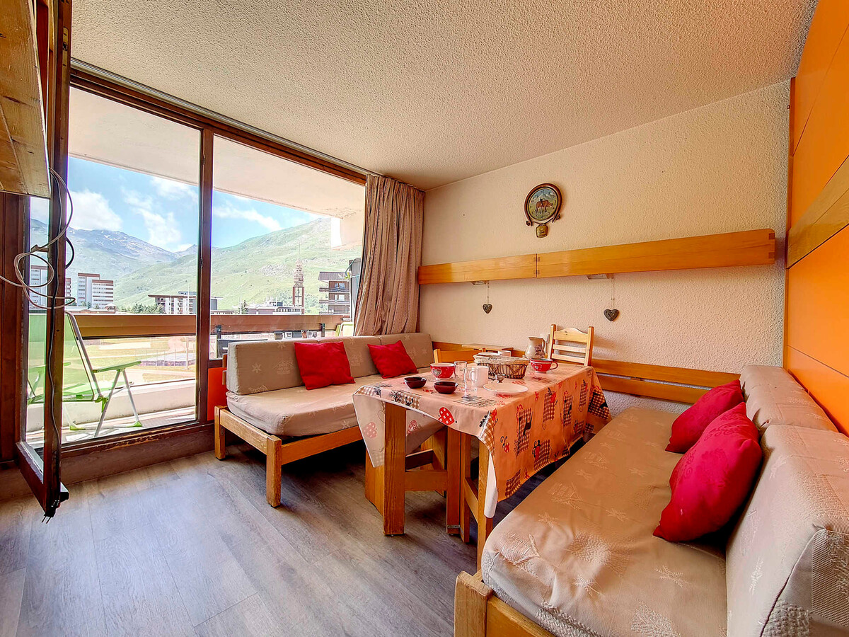 Studio 24 m² balcon sud aux Menuires, 4 personnes - Photo 1