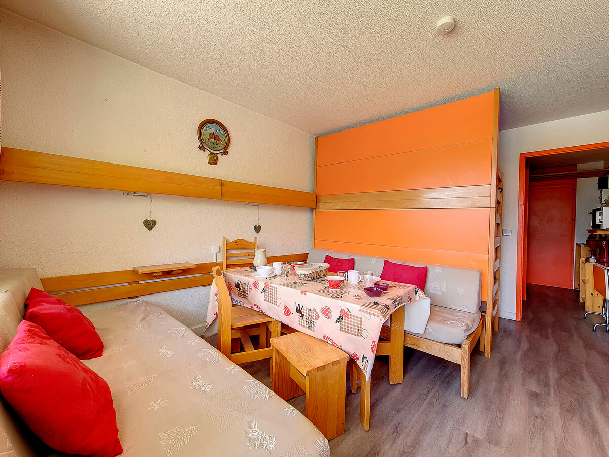 Studio 24 m² balcon sud aux Menuires, 4 personnes - Photo 2