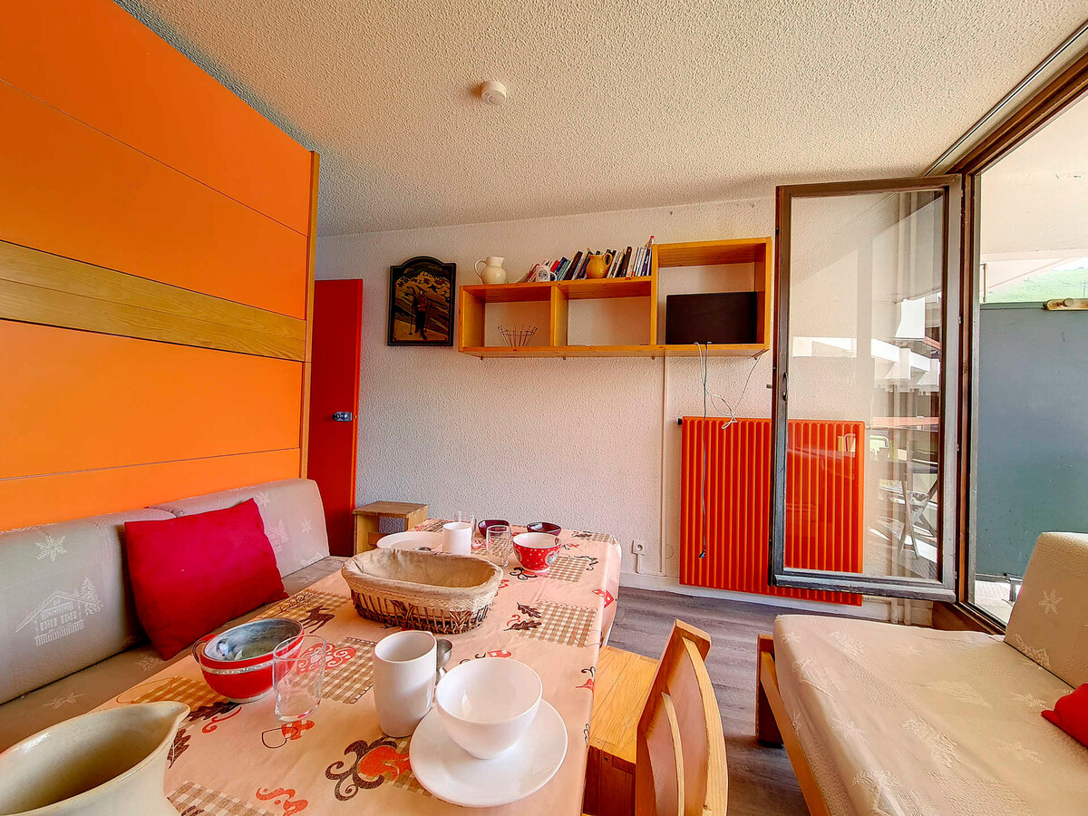 Studio 24 m² balcon sud aux Menuires, 4 personnes - Photo 3