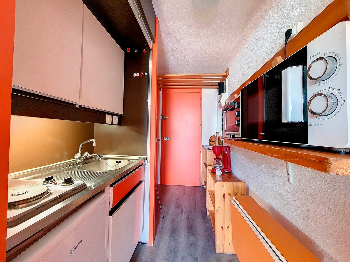 Studio 24 m² balcon sud aux Menuires, 4 personnes - Photo 7