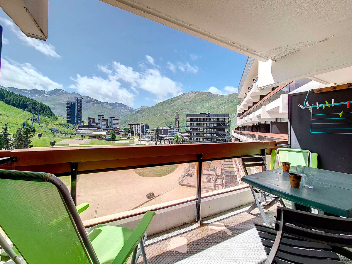 Studio 24 m² balcon sud aux Menuires, 4 personnes - Photo 10