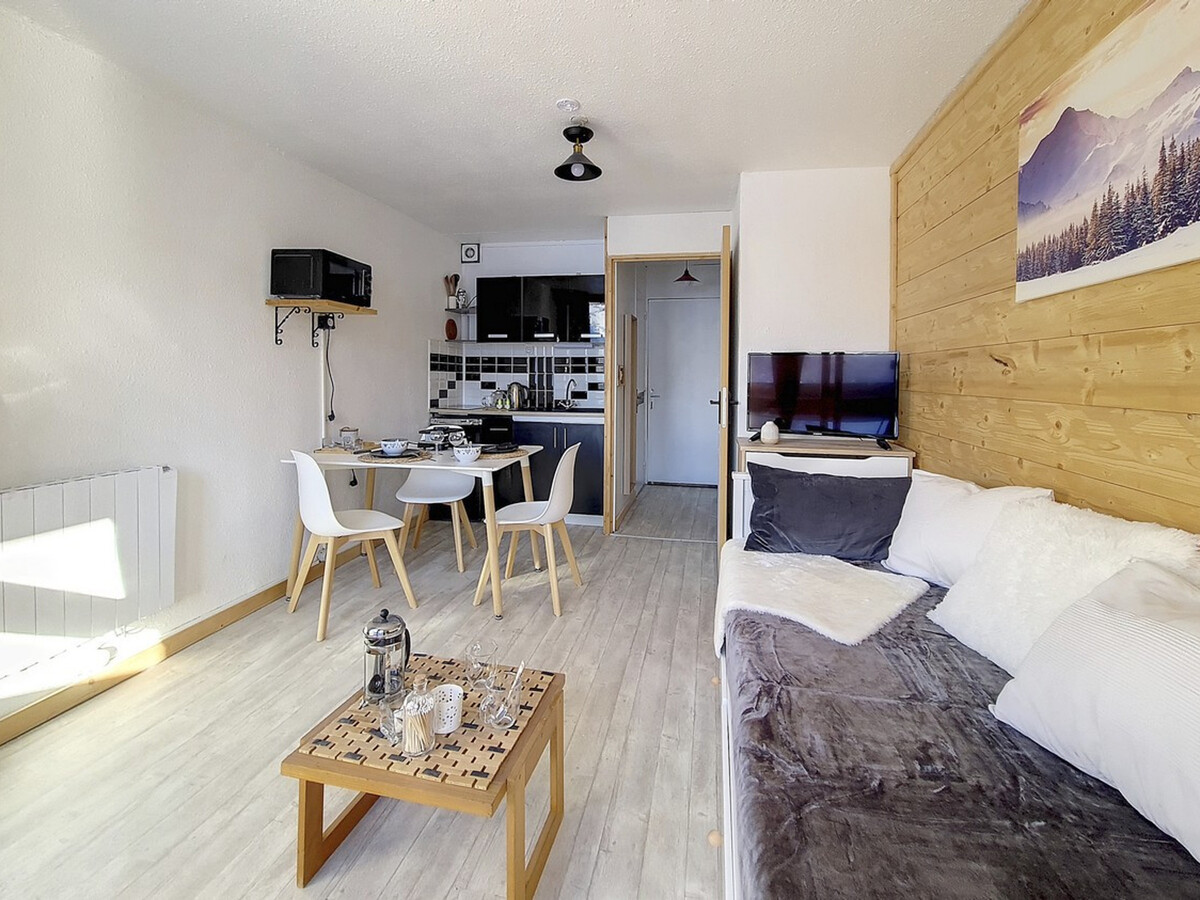 Studio 20m² pied des pistes, balcon sud-est - Photo 4