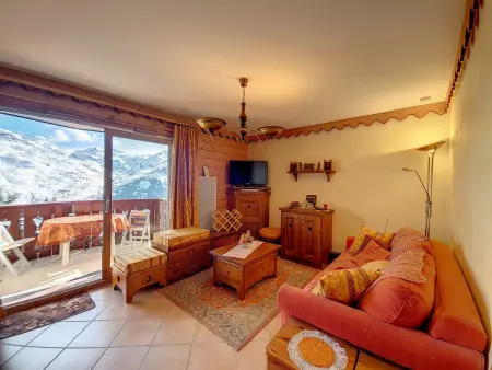 Location appartement à Les Menuires, Appartement spacieux avec Balcon Sud et Parking