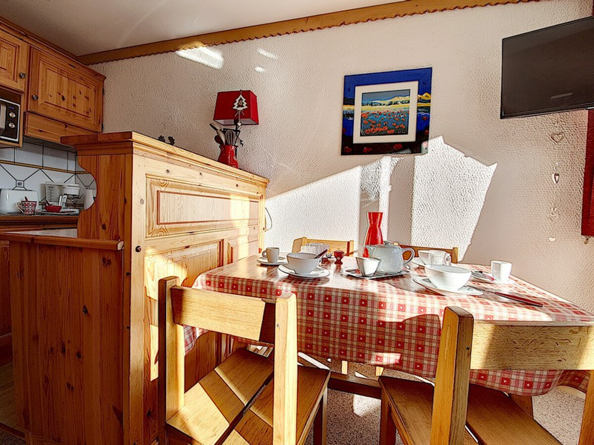 Studio 19m² balcon sud aux Menuires, 3 personnes - Photo 7