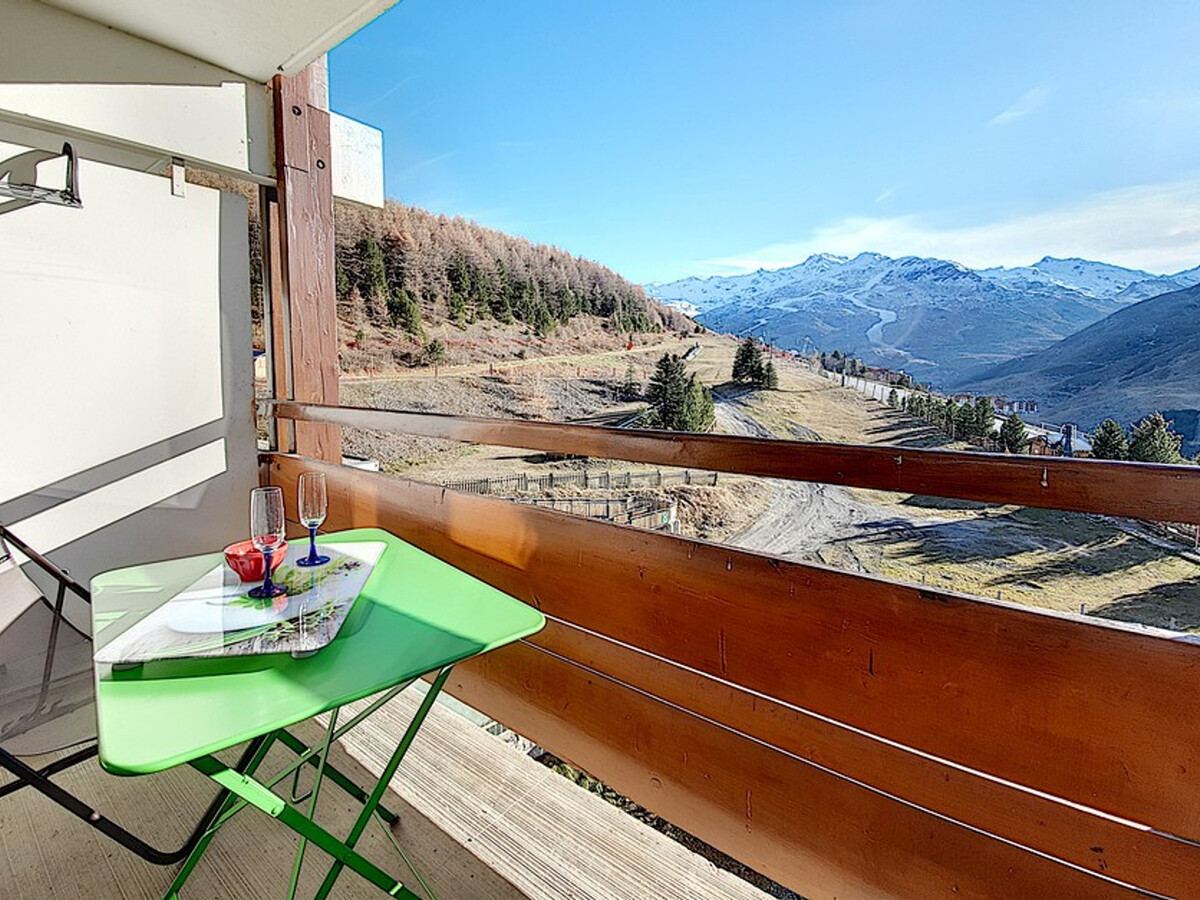 Studio 19m² balcon sud aux Menuires, 3 personnes - Photo 10