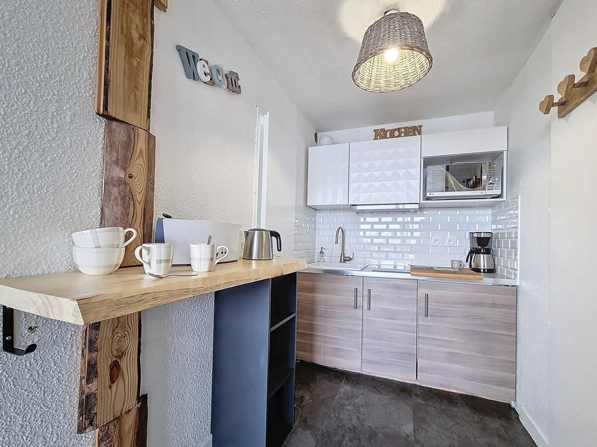 Studio rénové 17 m² avec balcon aux Menuires - Photo 3