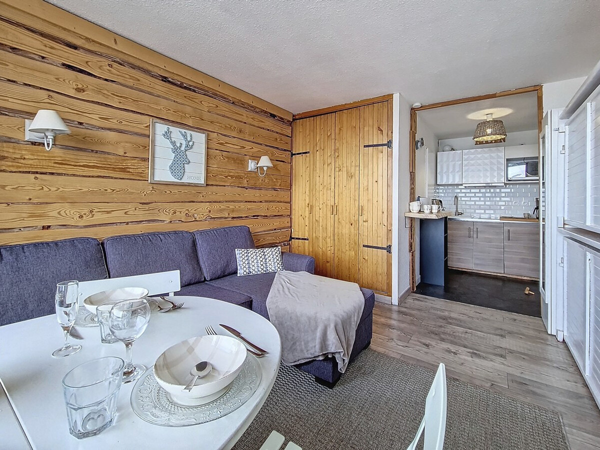 Studio rénové 17 m² avec balcon aux Menuires - Photo 4