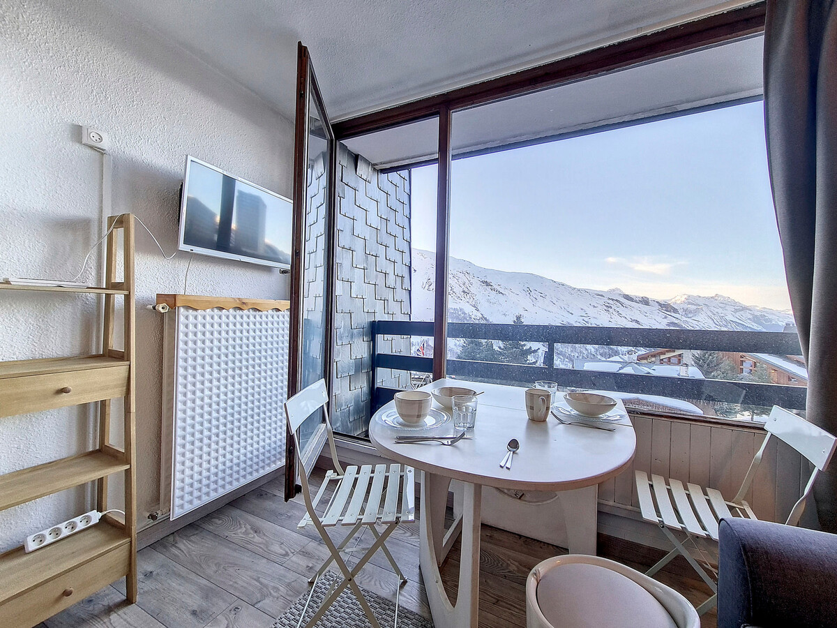 Studio rénové 17 m² avec balcon aux Menuires - Photo 5
