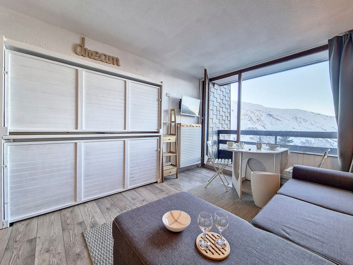 Studio rénové 17 m² avec balcon aux Menuires - Photo 6