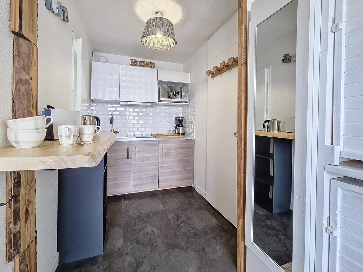 Studio rénové 17 m² avec balcon aux Menuires - Photo 7