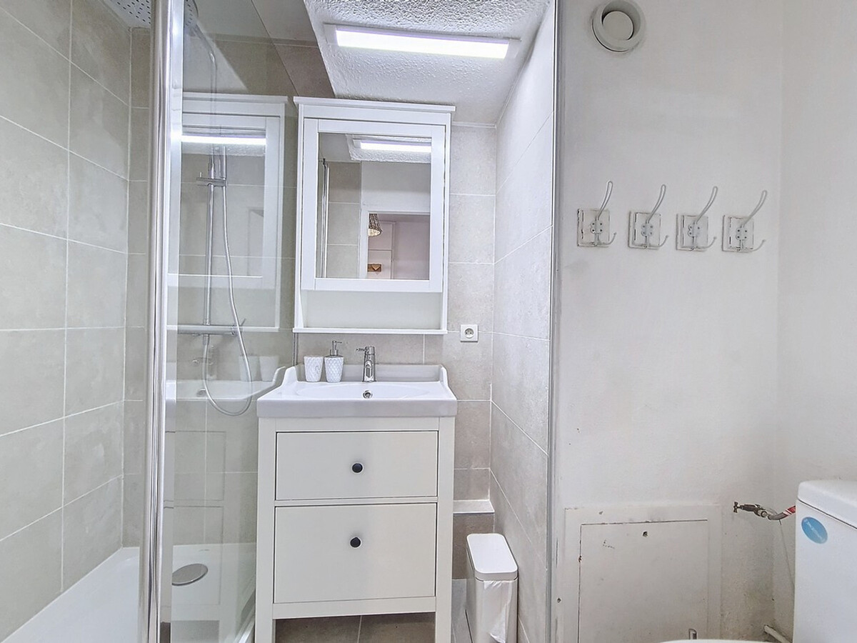 Studio rénové 17 m² avec balcon aux Menuires - Photo 10